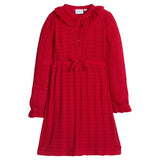 Pointelle Sweater Dress