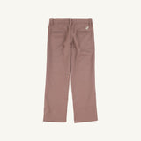 Prep School Pants - Twill Gray Bay Brown