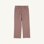 Prep School Pants - Twill Gray Bay Brown