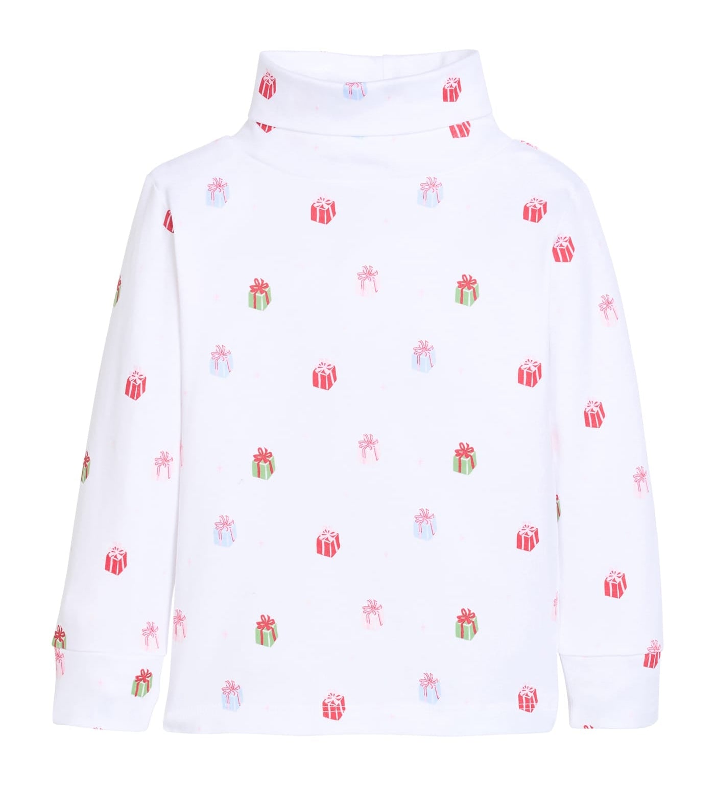 Little English Printed Turtleneck - Presents