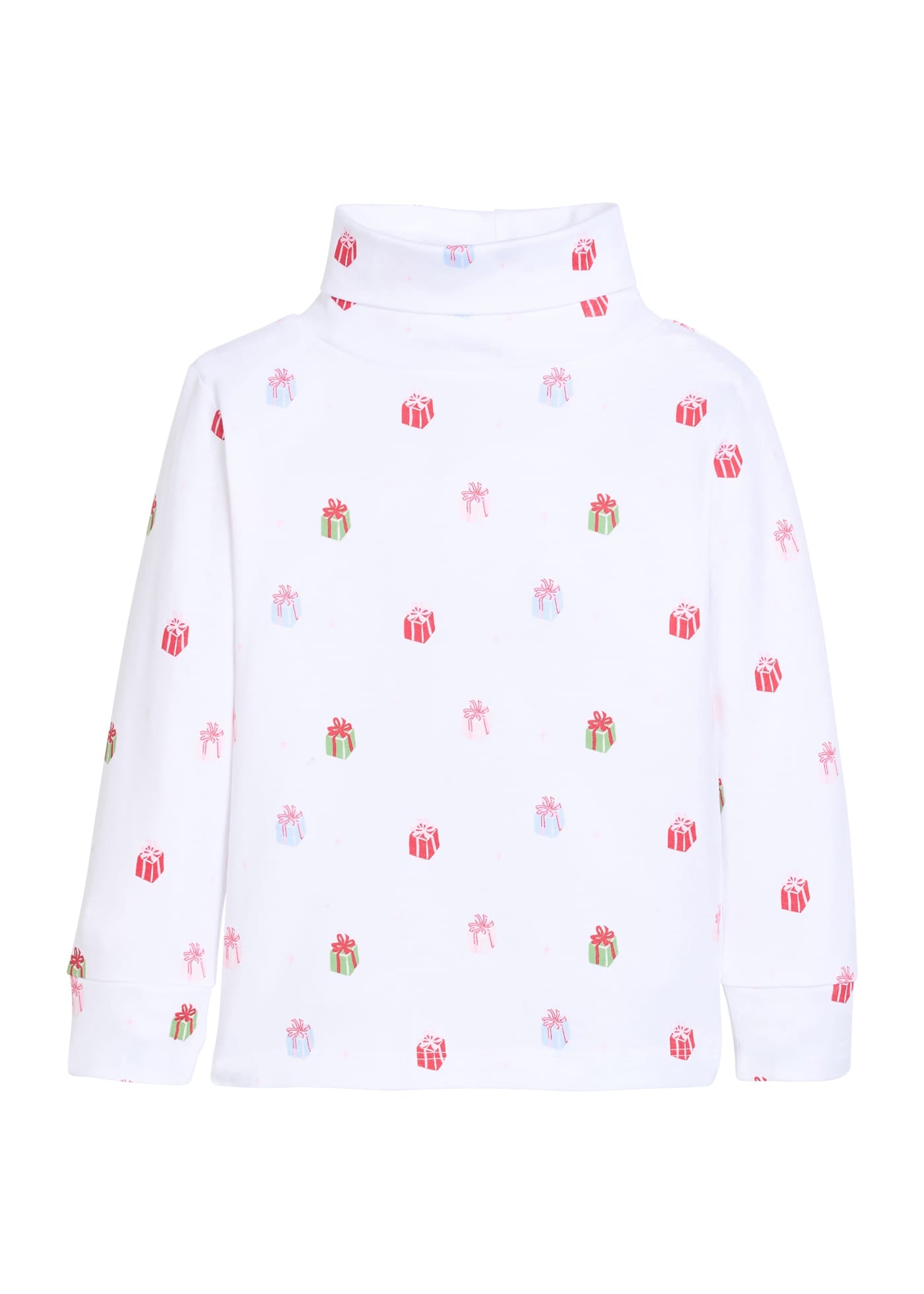Little English Printed Turtleneck - Presents