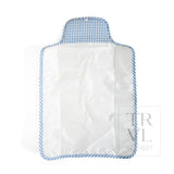 QUILTED CHANGING MAT - Pimlico Stripe Chambray