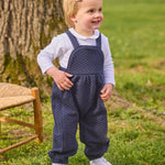 Peter Pan Picot Onesie - White