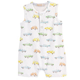 Vintage Cars Romper