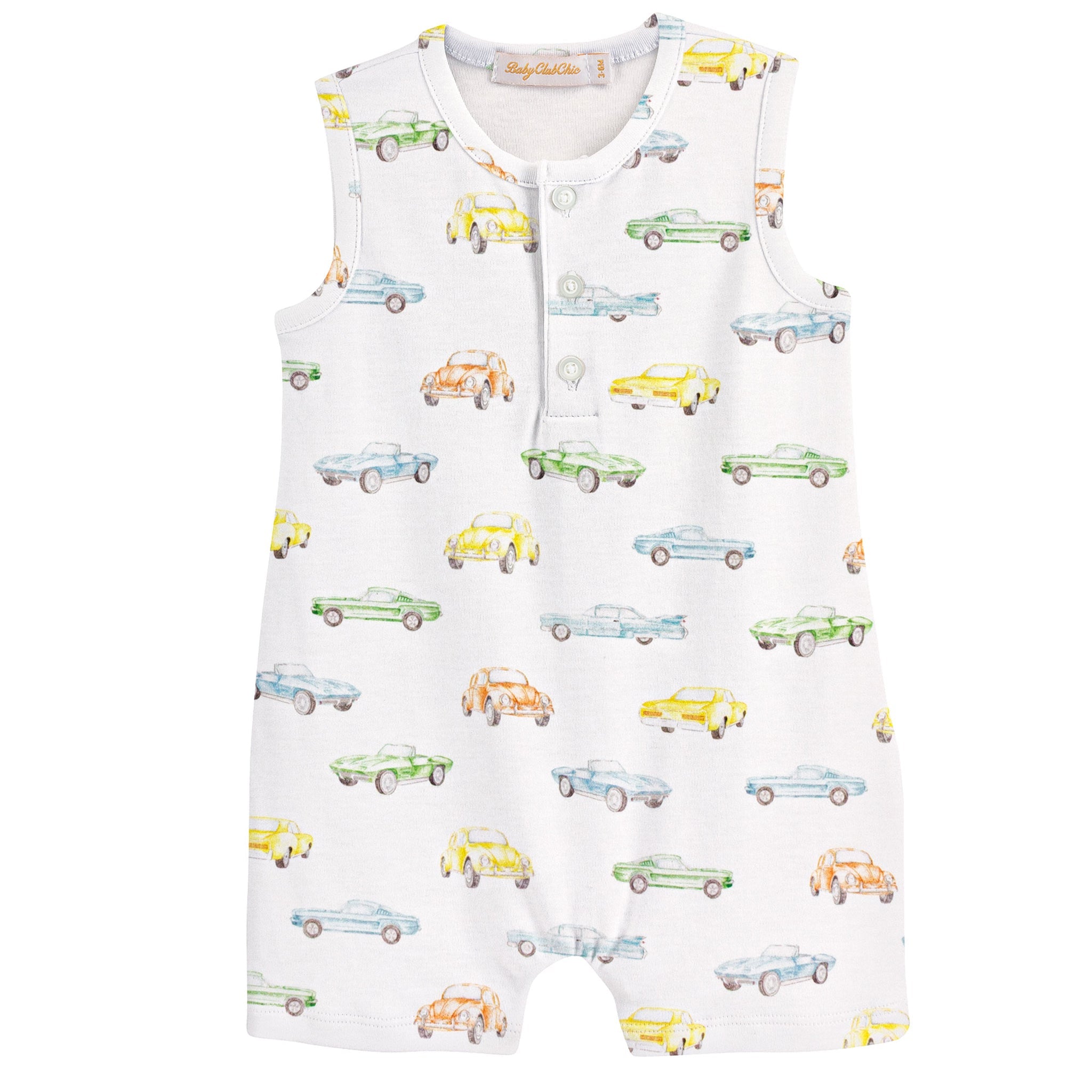 Vintage Cars Romper