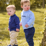 Banded Pant - Navy Corduroy