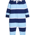 Rugby Polo Romper - Varsity Stripe