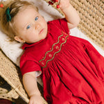 Stella Red Corduroy Bubble