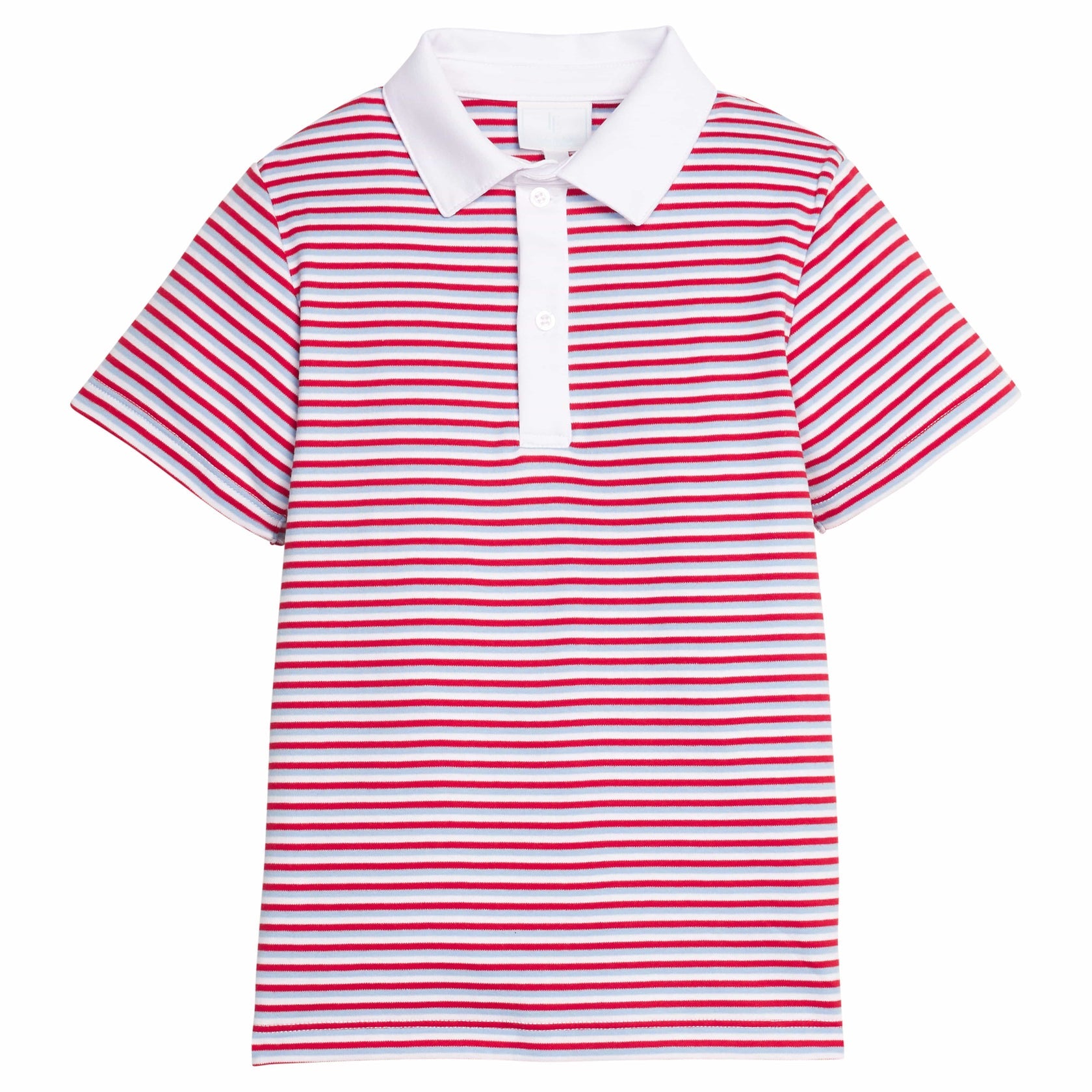 Short Sleeve Polo - Americana Stripe