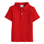 Short Sleeve Polo - Red