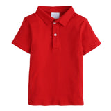 Short Sleeve Polo - Red