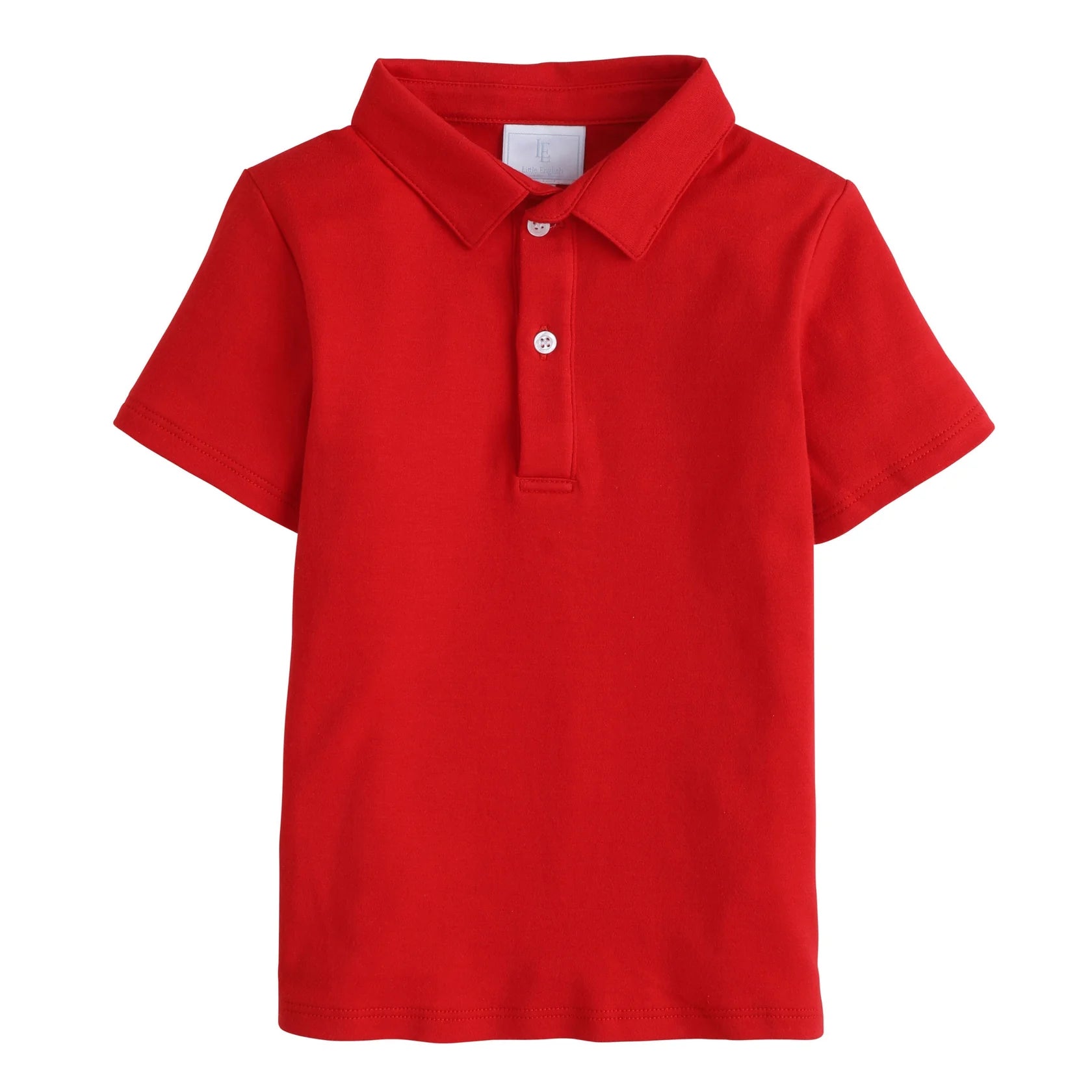 Short Sleeve Polo - Red