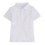 Short Sleeve Polo - White