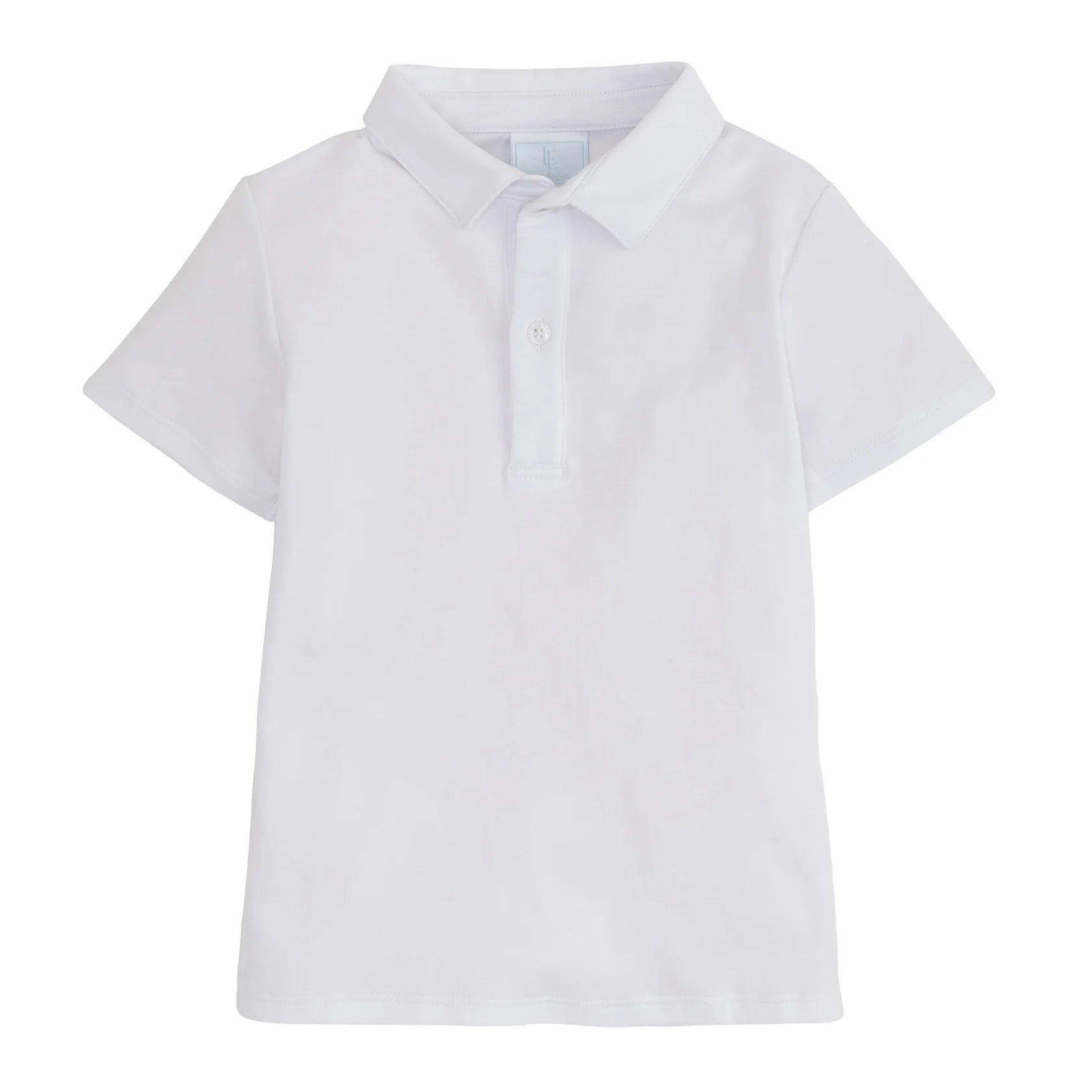 Short Sleeve Polo - White