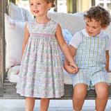 Simply Smocked Dress - Cheekwood Floral