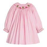 Little English Smocked Bishop Dress - Holly Days