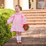 Little English Smocked Bishop Dress - Holly Days styled
