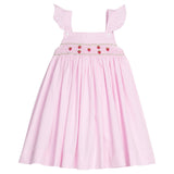 Smocked Lizzy D Dress - Strawberries