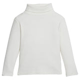 Solid Ribbed Turtleneck - Ivory