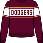 PRE-ORDER Rugby Sweater - Rugby Dodger Stripe