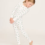 Children's Snug Fit Pajama Set in Shamrocks