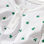 Children's Snug Fit Pajama Set in Shamrocks