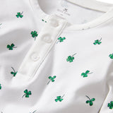 Children's Snug Fit Pajama Set in Shamrocks