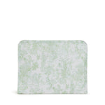 ROADIE MEDIUM Zip Pouch - Bunny Toile Green