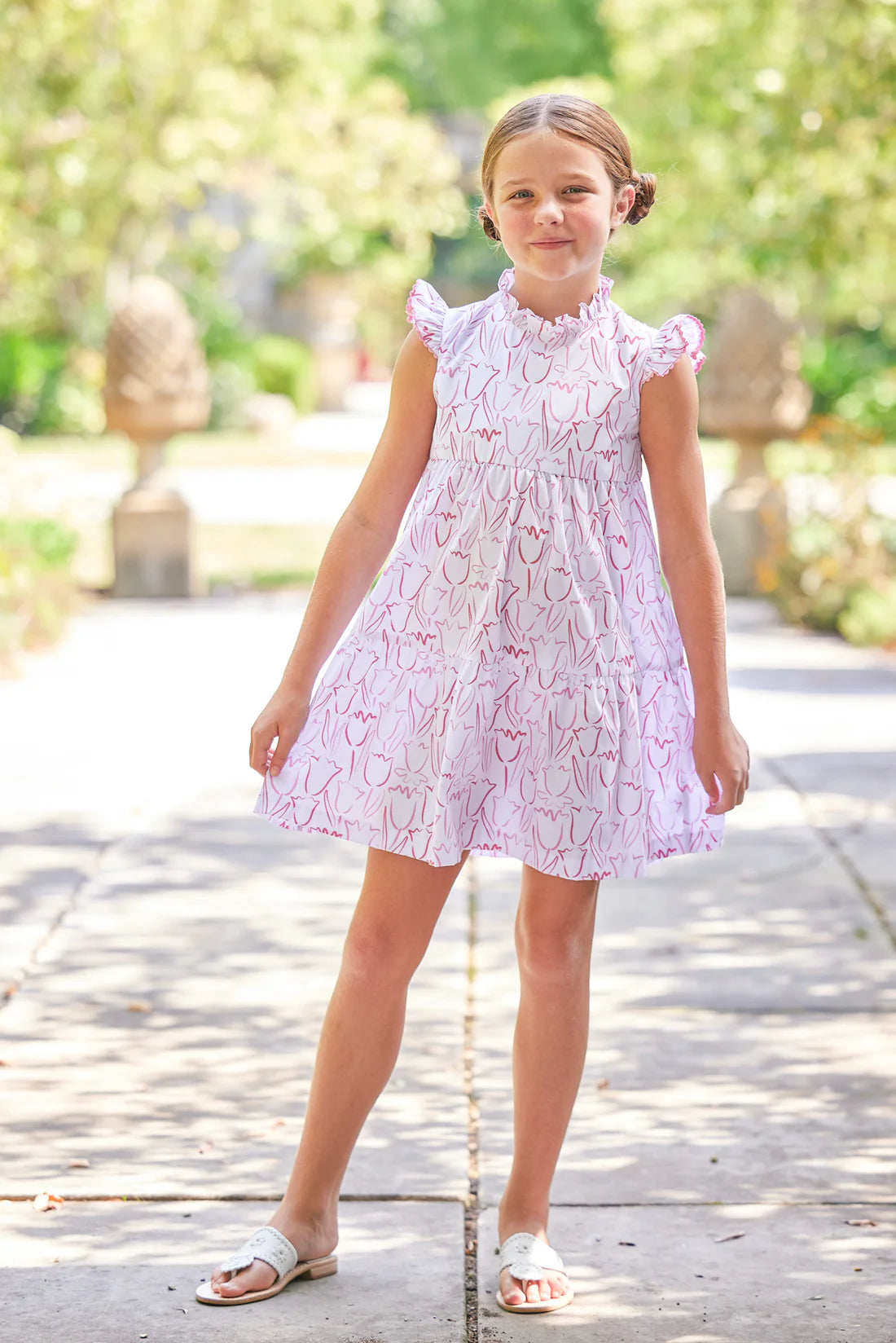 Tiered Charleston Dress - Albany Floral