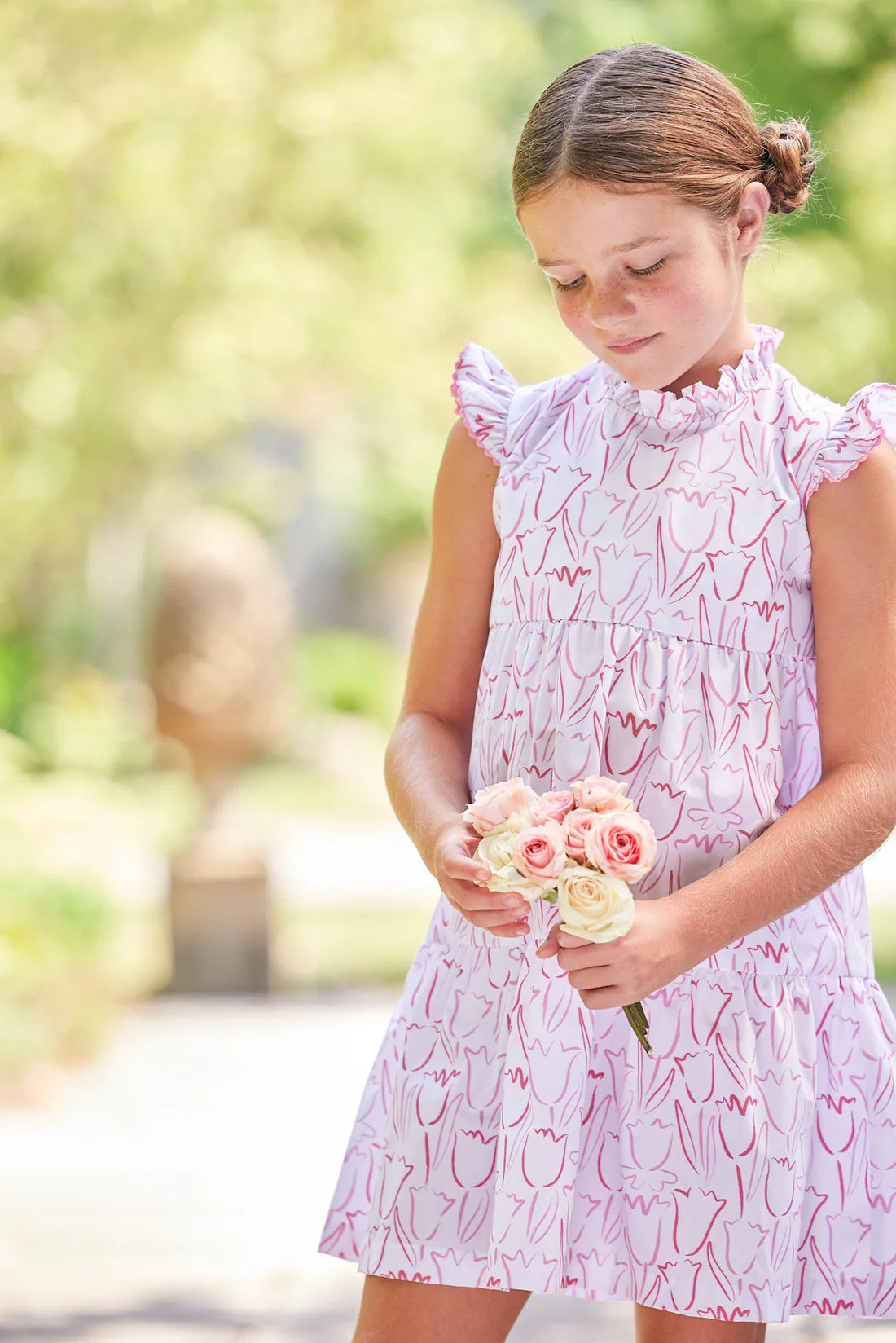 Tiered Charleston Dress - Albany Floral