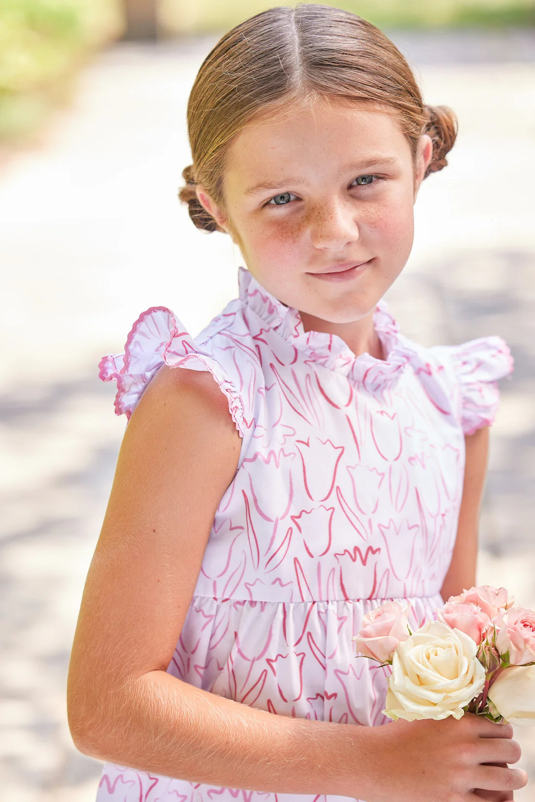 Tiered Charleston Dress - Albany Floral
