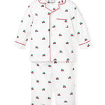 Kid's Twill Pajama Set in Holiday Journey