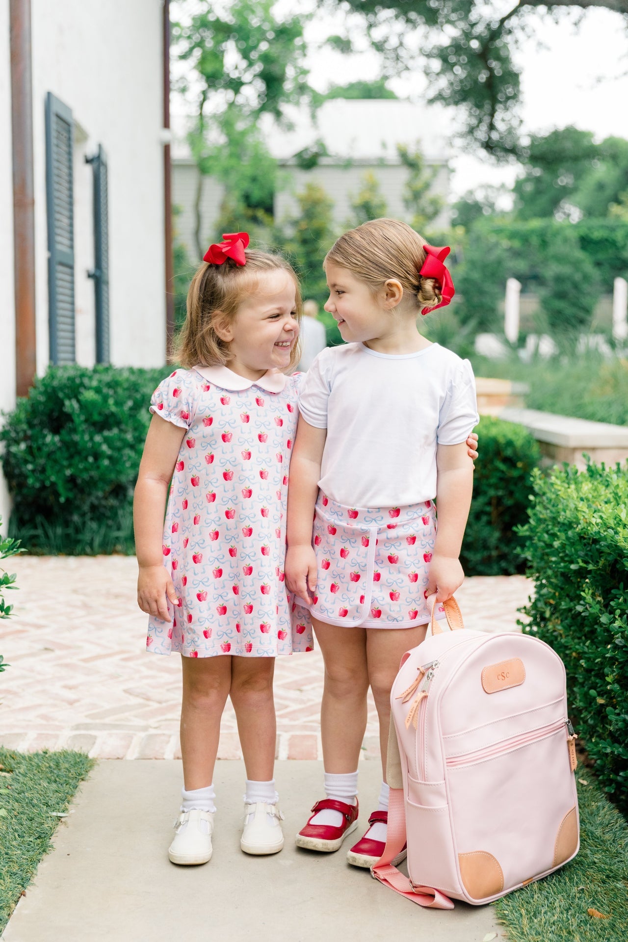 Proper Peony Apple Blossom Skort