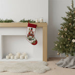 Nutcracker Embroidered Stocking