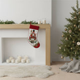 Nutcracker Embroidered Stocking