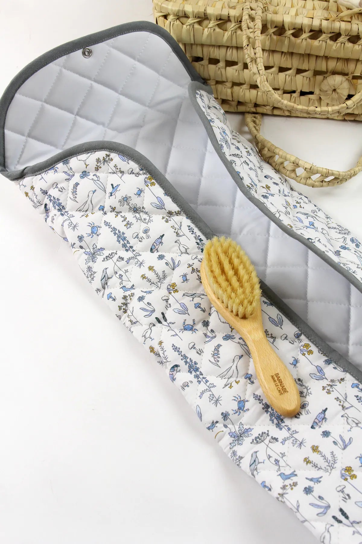 Liberty® fabric and PVC baby changing mat: Gus