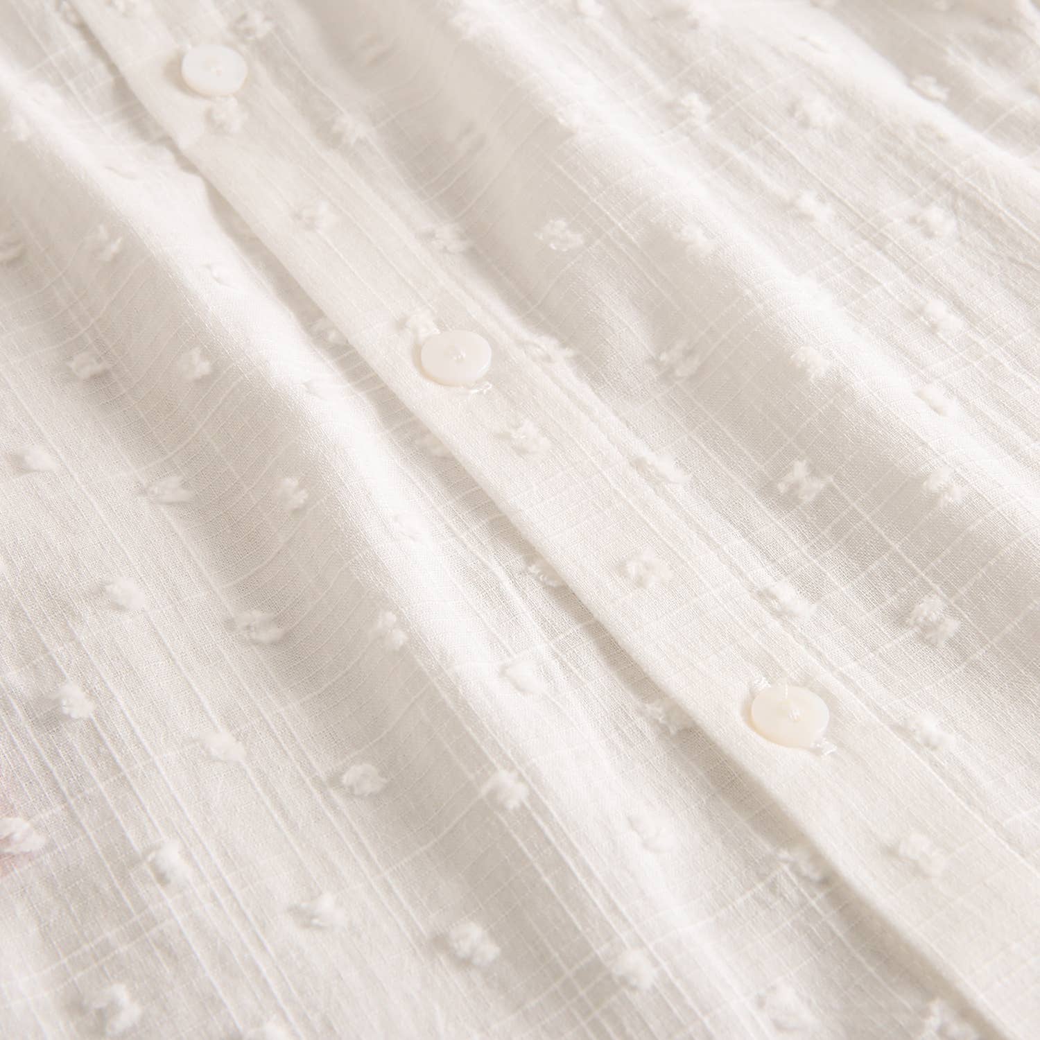 White plumeti girl's blouse: 5 years