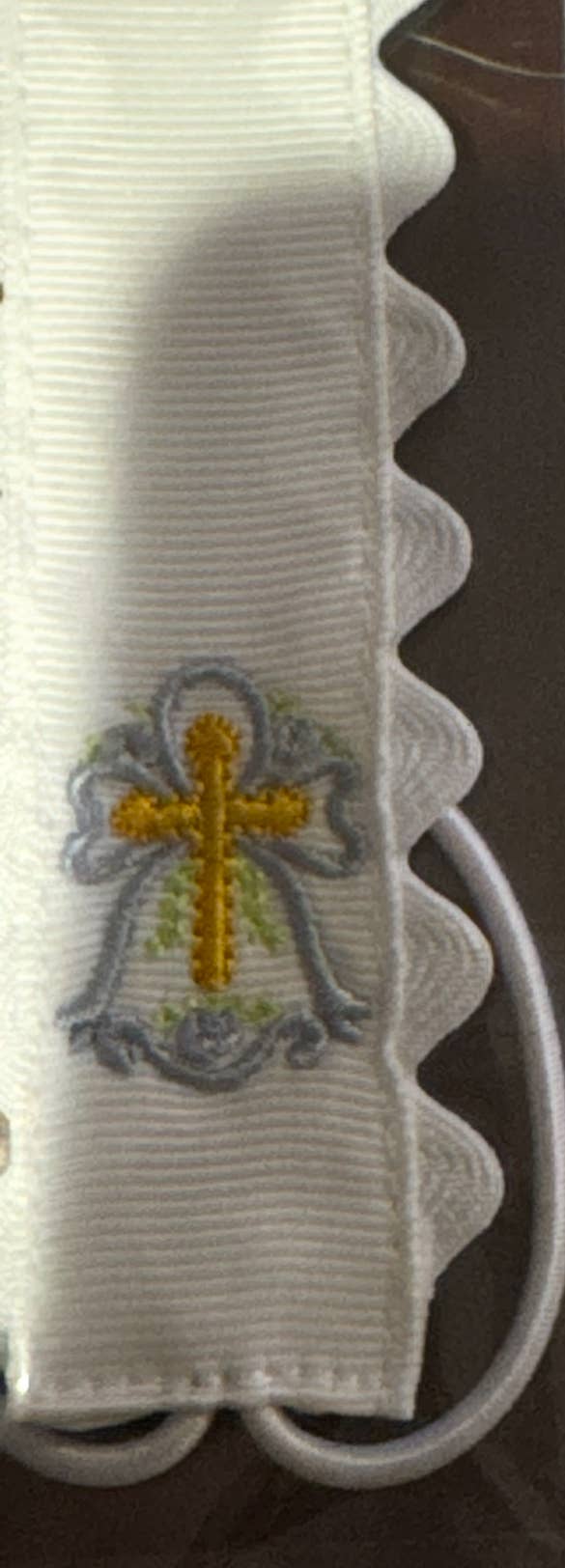 Pacifier Clip, Monogram-able Assorted Colors: White