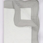 Heirloom Quilt - Baby Quilt Blanket Monogram: Pink