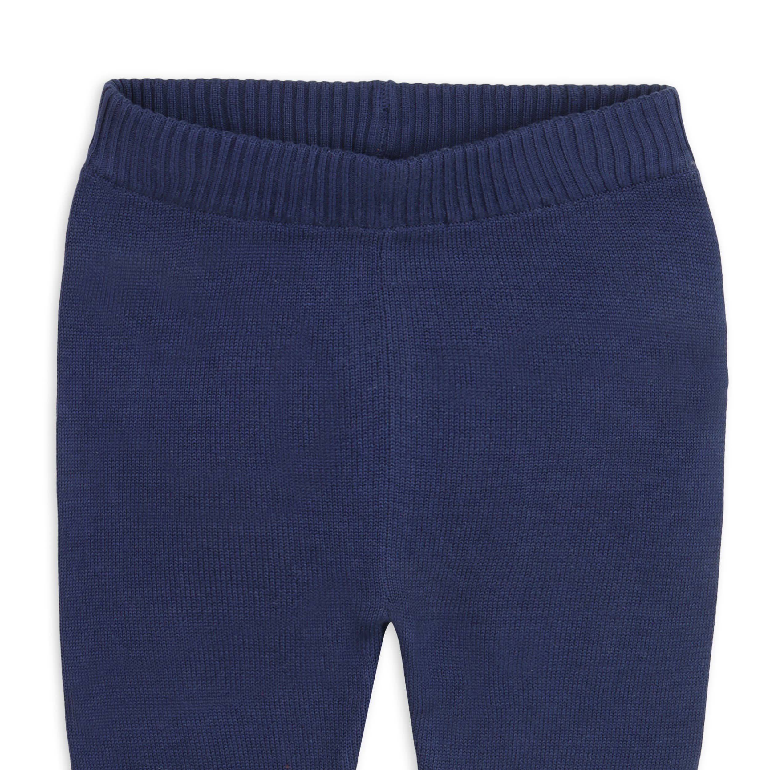 Pocket Sweater Knit Baby Legging Pants (Organic Cotton)