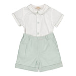 Adam Short - Mint Linen