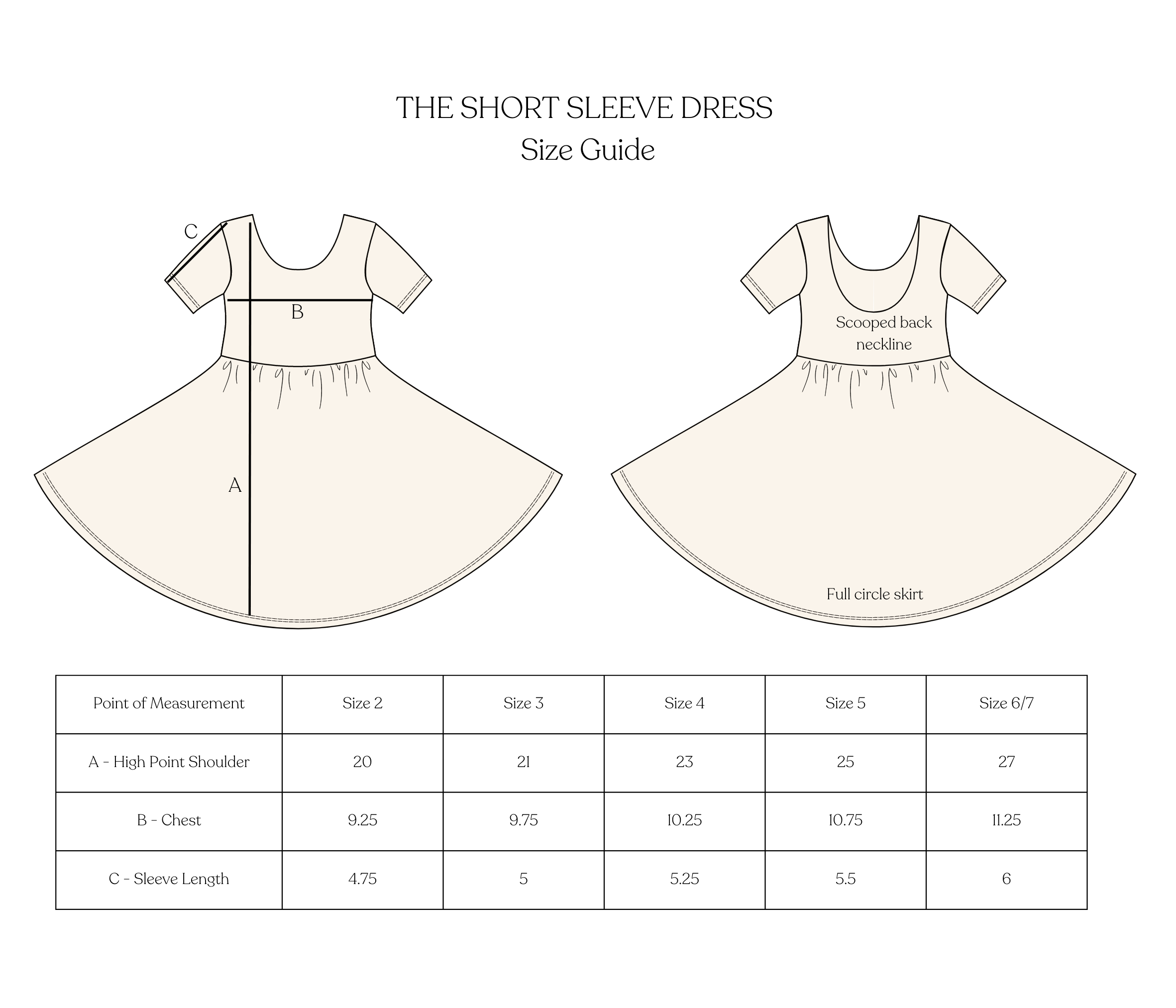 Short Sleeve Twirl Dress Posy Pop