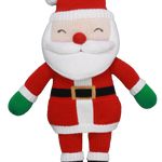 Jolly Mr. Claus Knit Doll: 12" Plush