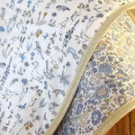 Baby blanket Liberty® fabric and fleece: GUS