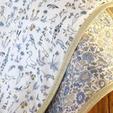 Baby blanket Liberty® fabric and fleece: GUS