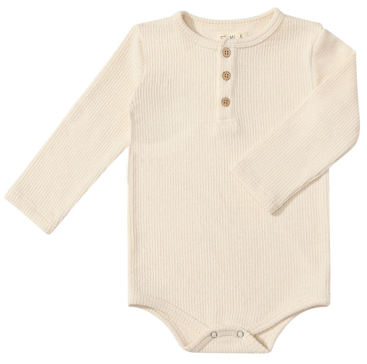 Anyor Henley Onesie Cream