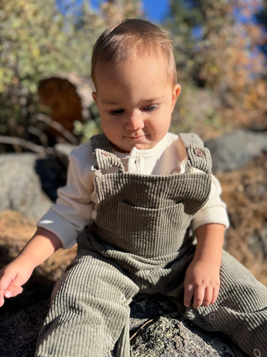 Anyor Henley Onesie Cream