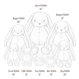 Tiny 8" Nibble Bunny - Amethyst