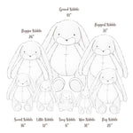 Wee 10" Nibble Bunny - Black