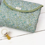 Liberty® fabric and PVC baby changing mat: Andréa